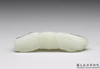 图片[3]-Jade brush stand of the sun rising over seas and mountains, Qing dynasty (1644-1911)-China Archive